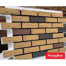 Термопанелі Цегла бежева, товщина пінопласту 100 мм