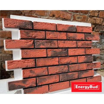 Термопанелі Цегла червона, товщина пінопласту 100 мм