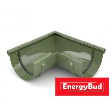 Кут зовнішній 90 градусів, 125 мм, зелений