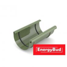 З'єднання (муфта) ринви 125 мм, зелене