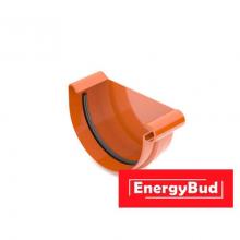 Заглушка ринви права 125 мм, цегляна