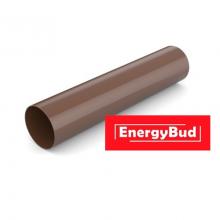 Водостічна труба 90 мм, довжина 3 м, коричнева