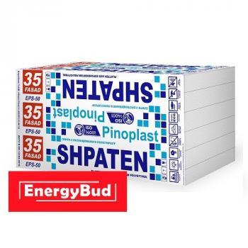 Пінопласт 35 Shpaten FASAD 80 мм (упаковка 3,5 м.кв)