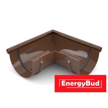 Кут зовнішній 90 градусів, 125 мм, коричневий