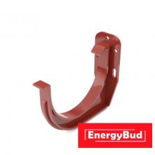 Кронштейн ринви пластмасовий 125 мм, червоний