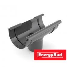 Лійка ринви 125/90 мм, графітова