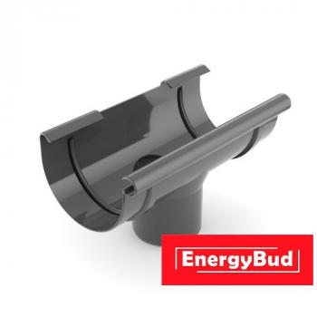 Лійка ринви 125/90 мм, графітова