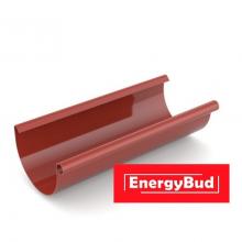 Водостічна ринва 125 мм, довжина 3 м, червона