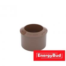 Перехідник труби 110/90 мм, коричневий