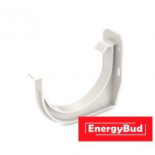 Кронштейн ринви пластмасовий 125 мм, білий