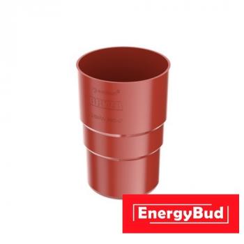 З'єднання (муфта) труби 90 мм, червоне