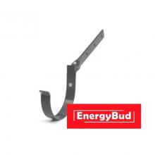 Кронштейн ринви зігнутий 125 мм, графітовий