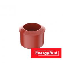 Перехідник труби 110/90 мм, червоний