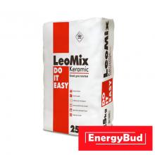 Клей для плитки LeoMix Keramic, 25 кг