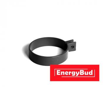 Хомут труби 90 мм, чорний