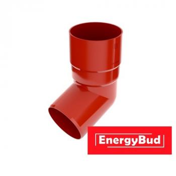 Коліно труби 90 мм, червоне