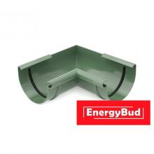 Кут внутрішній 90 градусів, 125 мм, зелений