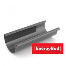 Водостічна ринва 125 мм, довжина 3 м, графітова