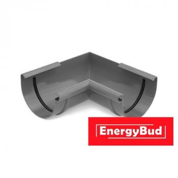 Кут внутрішній 90 градусів, 125 мм, графітовий