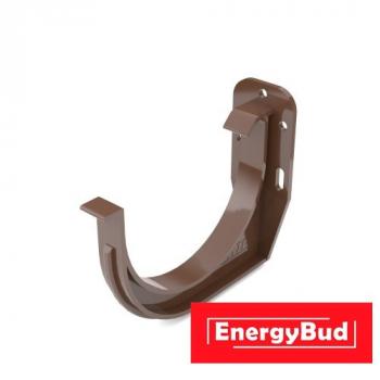 Кронштейн ринви пластмасовий 125 мм, коричневий