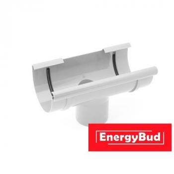 Лійка ринви 125/90 мм, біла