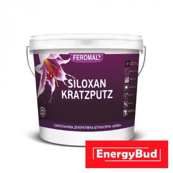 Штукатурка "Баранець" SILOXAN KRATZPUTZ зерно 1,0 ; 1,5 ; 2,0 ; 2,5 мм, 25 кг